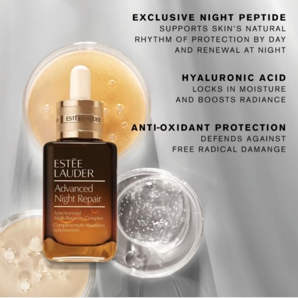 Estée Lauder Trio Advanced Night Repair Serum, Eye Gel, Revitalizing Supreme Crm - Picture 6 of 9